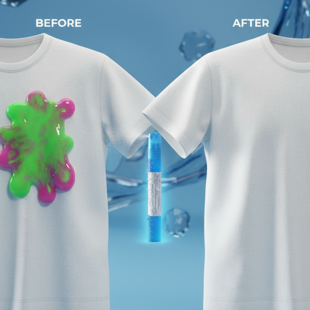 Spray pentru curățat slime de pe haine fără miros, 9 ml